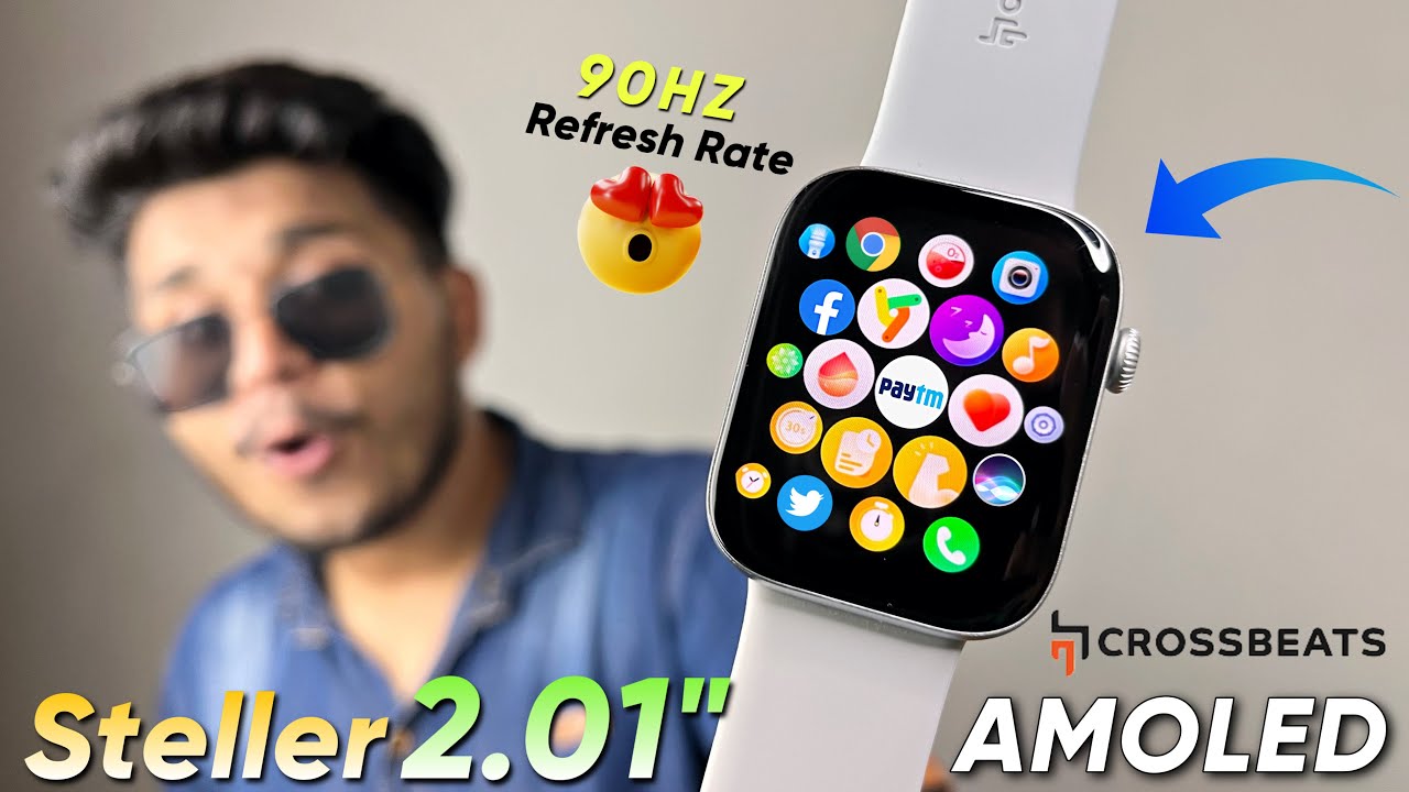 90HZ Refresh Rate Crossbeats IGNITE STELLR🔥|With 2.01” AMOLED Display