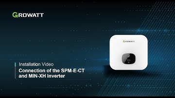 Connection of the SPM-E-CT and MIN-XH Inverter