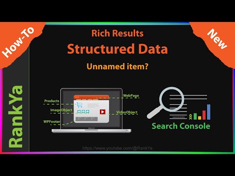 How To Fix Unnamed item Structured Data Errors - YouTube