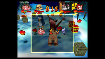 Crash Bash - Snow Bash Gold Relic - Part #83