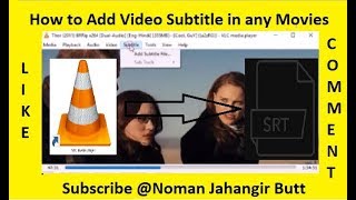 How to Add any Subtitle in any Movies | Computer Tips & Tricks | 2018 |  Add Subtitle