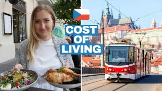 Cost of living in PRAGUE (A Day in My Life Abroad)