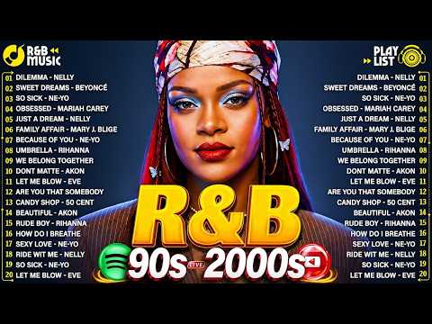Classic R&B Party Mix 90s 2000s 🎶 Ne-Yo, Mary J. Blige, Usher & Beyoncé | Best R&B Songs