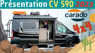 AVENTURE 4X4 ! Présentation fourgon CARADO CV 590 modèle 2023 *Instant Camping-Car*