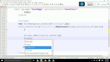 Timeout Service In Angular JS