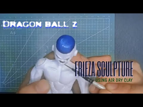 Sculpting FRIEZA | Dragon Ball Z [Air dry clay] Episode 114