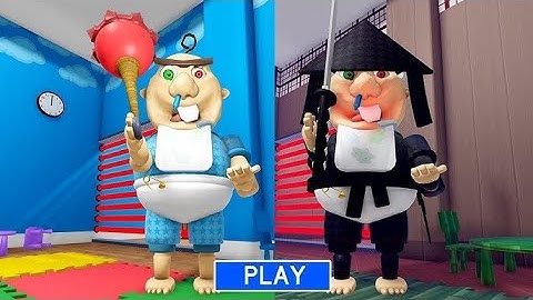 Escape Baby Bobby Daycare! FIRST PERSON OBBY roblox! Gameplay Walkthrough No Death 4K