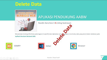 Aplikasi Akuntansi Berbasis WEB dengan CodeIgniter 4#08 Deleta Data SIA