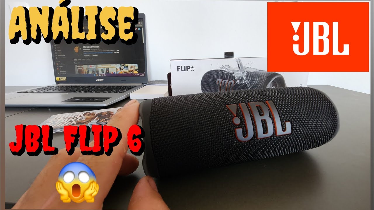 ANÁLISE JBL FLIP 6 CAIXA INCRÍVEL!  