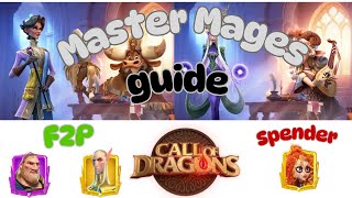 Best Mage combo and tips Ultimate Guide Call of Dragons