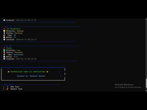 GIAIC | Hackathon II (Phase I) | Sunday 6 to 9 | The Evolution of TODO | Spec Driven Development 