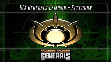 Speedrun [48:49] - C&C Generals GLA Campain on brutal