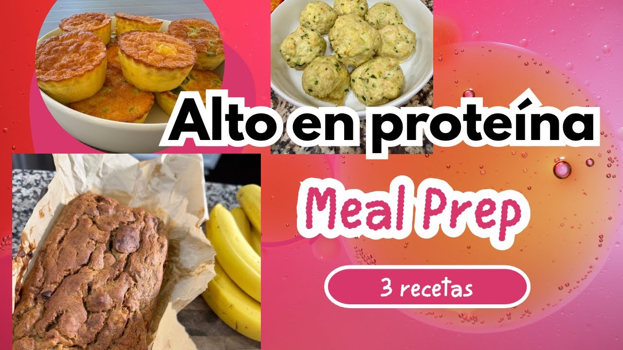 Recetas Saludables que realmente saben deliciosas. Saludables y altas en proteína