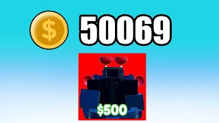 I Spent $50,000 on GLITCH CAMERAMAN in Toilet Tower Defense