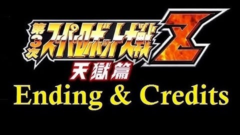 Super Robot Taisen Z3 Tengoku Hen -  Ending & Credits (60 FPS)