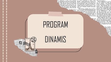 Operation Research || Program Dinamis