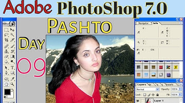 Path Selection and Direct Selection Tool Photoshop | Direct and Path Selection Tools pashto | Day 9