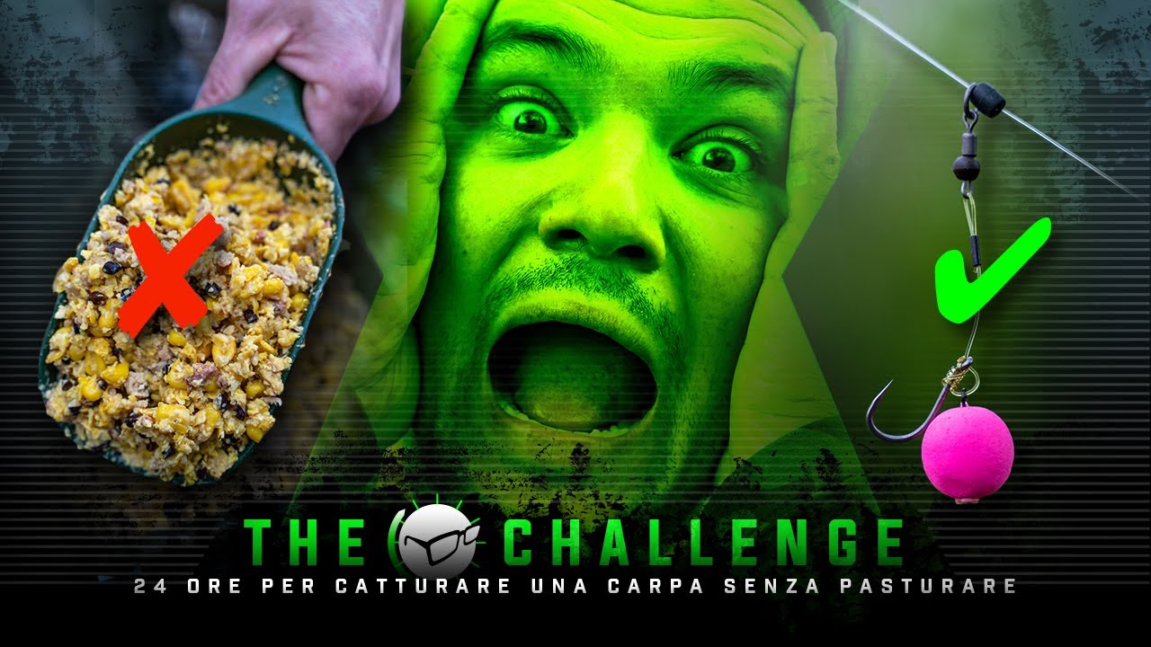 Devo CATTURARE una carpa SENZA PASTURARE ❌🤯  - THE CHALLENGE 🎣🏆 | Carpfishing