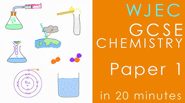 All of WJEC CHEMISTRY Paper 1 in 20 minutes - GCSE Science Revision (Eduqas)