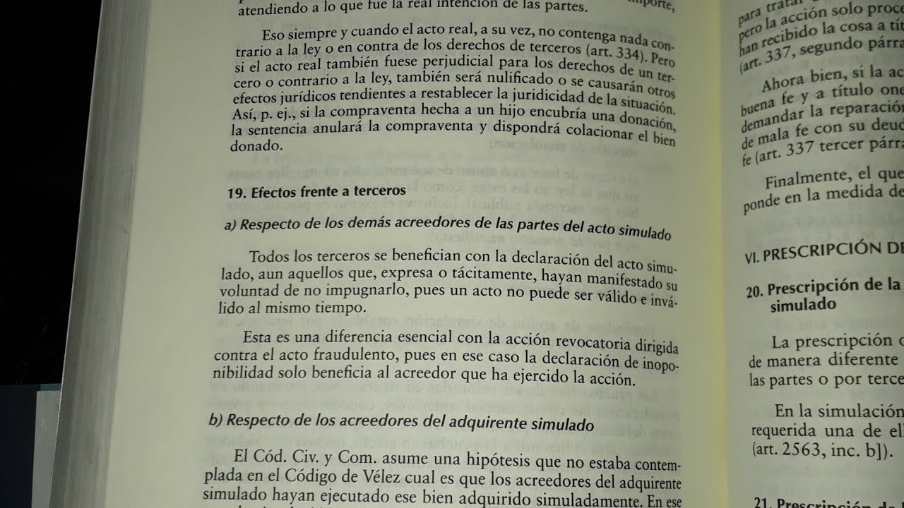 La simulación en el acto jurídico