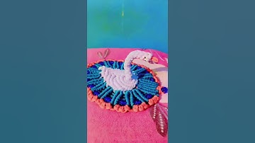 Macrame Duck #macrame diy