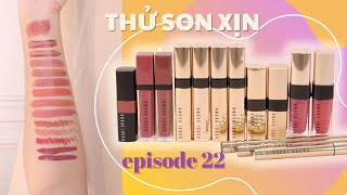 [ENG] LUXURY LIPSTICK Ep.22 [SWATCH+REVIEW] Best Shades of Bobbi Brown