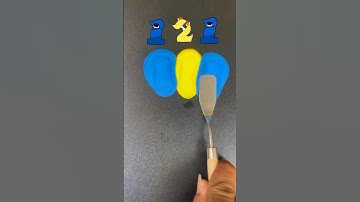 Guess the mixed dough color #colormixing #alphabetlore #satisfying #oddlysatisfying