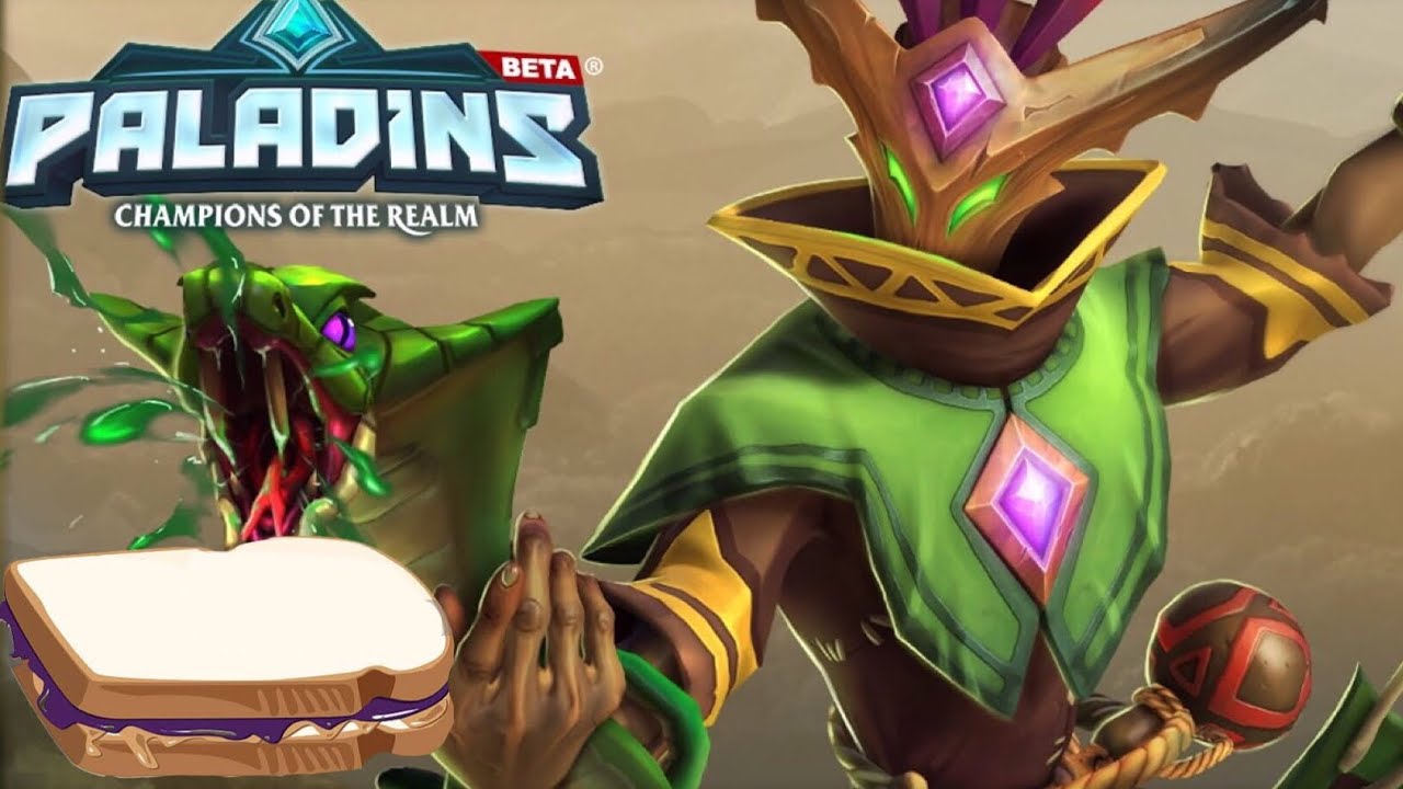 serpentor SLITHERS: THE JELLY-EATING SUPPORT SNAKE Paladins