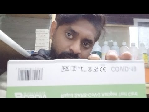 How to Use Rapid SARS-CoV-2 Antigen Test Card - YouTube
