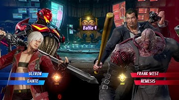 MARVEL VS. CAPCOM: INFINITE Ultron Alt.,Dante Gameplay In Arcade Mode