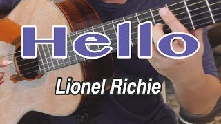 Hello - Lionel Richie (classical guitar cover) chords