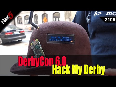 DerbyCon 6.0 2016: Hack My Derby Contest - Hak5 2105