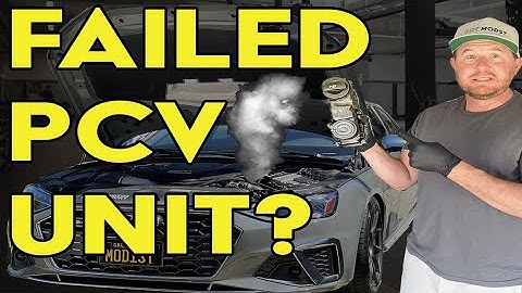 AUDI S4 BOOST LEAK | FAILED PCV UNIT?