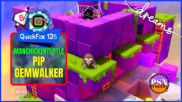 Platformer Pip Gemwalker Made In Dreams | PSN Worthy | Dreams PS4 | QuickFix 125