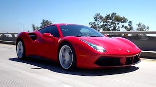 Spend $250,000 on a supercar and it better rock your world. the
ferrari 488 gtb does just that, starting with its seductive yet
exquisitely functional exteri...