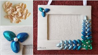 DIY Pista Shell Crafts Ideas| Pistachio Shells DIY Photo Frame| Best out of waste
