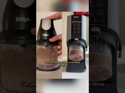 Ninja Creami vs Ninja Chop Ice Cream