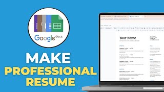 How To Make A Google Docs Professional Resume In 5 Minutes (Ats Friendly!)