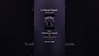 Le Trône de l’Orgueil...