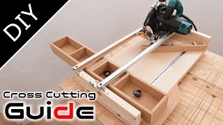 6 In 1 Circular Saw Cross Cut Jig :Part.1