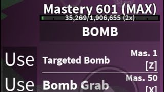 Farming Bomb 601 Mastery Hahaha |Blox Fruits screenshot 5