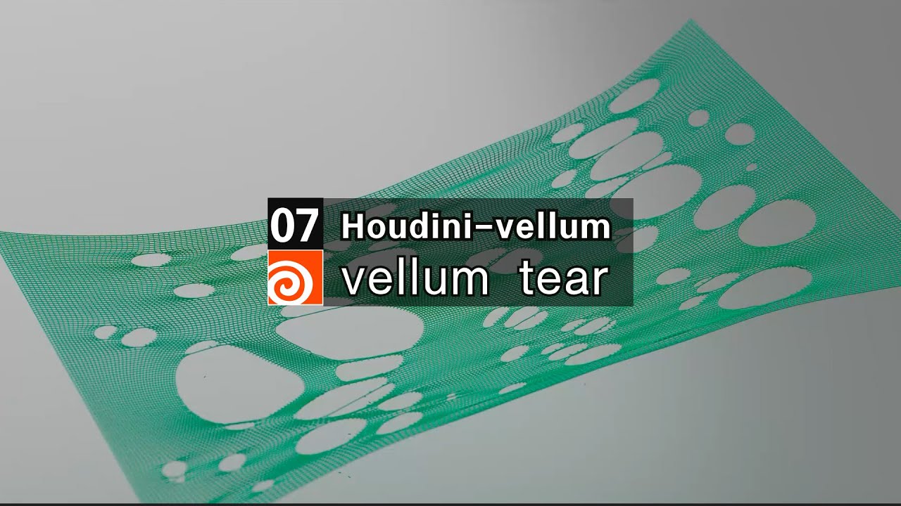 07.Houdini vellum tear --Eagle Teach Houdini Case 007 - YouTube