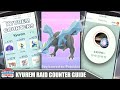 THE *KYUREM* COUNTER GUIDE! 100 IVs, MOVESET & WEAKNESS - DRAGON & ICE LEGENDARY RAIDS | Pokémon Go