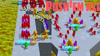 PUSH'EM ALL -walkthrough all level|82 (ios&android)GAMEPLAY