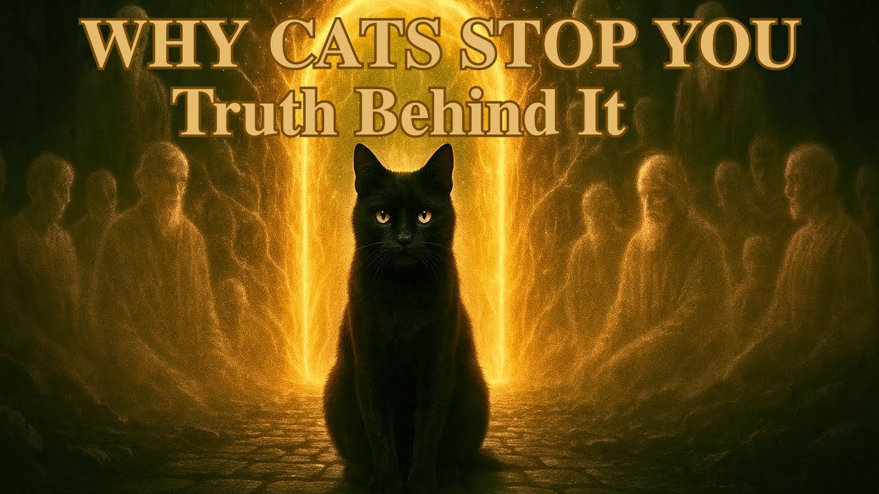 Why Cats Block Your Path — The SPIRITUAL TRUTH You Were Meant to See