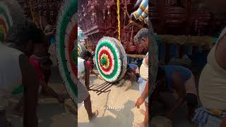 🔴அதிக எடை கோண்ட பிரம்மாண்ட தேர்களை நகரத்த தி௫ப்ப பயன்படுத்தும் முறைகும்பகோணம் கும்பேசுவரர் தேரோட்டம்