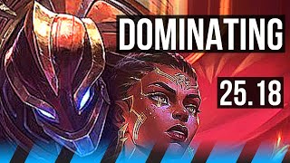 GALIO vs MEL (MID) | Dominating | KR Master | 25.18