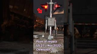 Train vs Truck vs Railroad Crossing