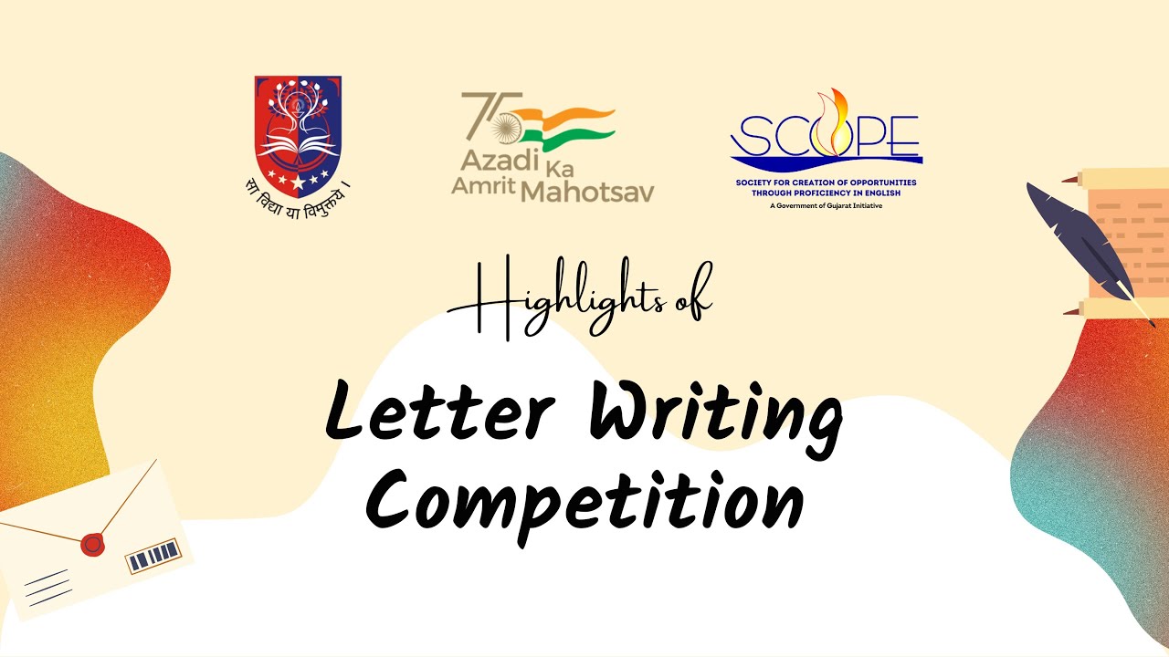 Highlights of Letter Writing Competition