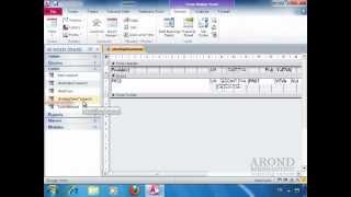 Using Access 2010 - Select Sections of a Form